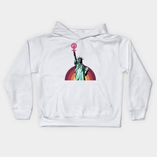 Liberty pro choice Kids Hoodie